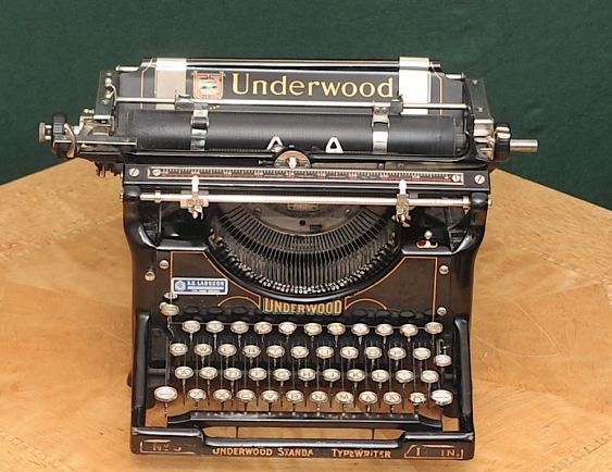 1931 Underwood 5 on the Typewriter Database