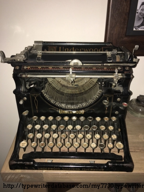 1915 Underwood 5 on the Typewriter Database