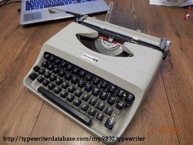 1963 Underwood 18 on the Typewriter Database