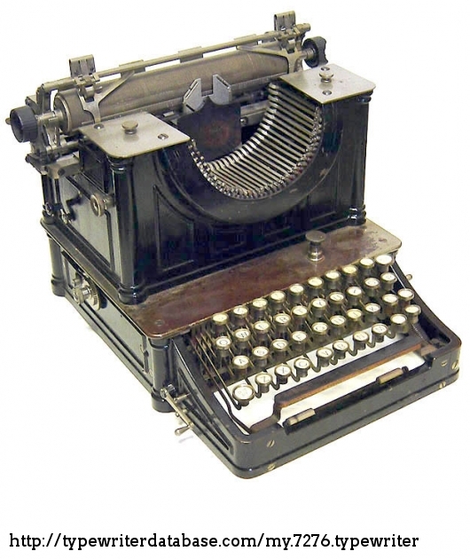 1908 Yetman Transmitting Typewriter on the Typewriter Database