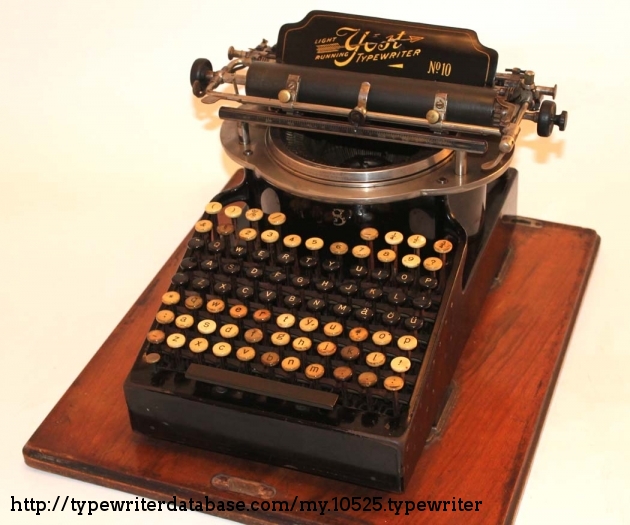 1902 Yost 10 on the Typewriter Database