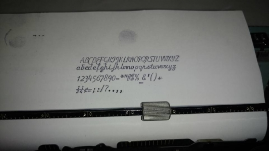 Olivetti Lettera 32 Serial Number